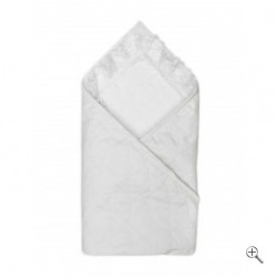 Конверт-одеяло на выписку Ласточка 920/0 белый Сонный Гномик, Россия