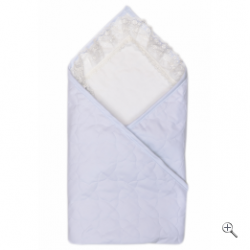 Конверт-одеяло на выписку Ласточка 920/1 голубой Сонный Гномик, Россия