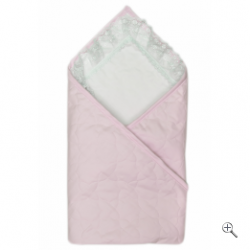Конверт-одеяло на выписку Ласточка 920/2 розовый Сонный Гномик, Россия