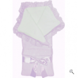 Конверт-одеяло на выписку Нежность 1710-2/2 розовый Сонный Гномик, Россия